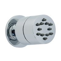 CILINDRICO Форсунка массажная антикальций, хром 20195 — фото 1, Душевые форсунки