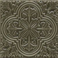 KMD3STA002BN Фес зелёный глянцевый 15х15 (34шт) декор — фото 1, Декоративные элементы