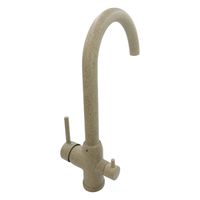 NAPOLI Смеситель д/кухни совмещенный с краном для питьевой воды, песочный камень 32669 — фото 5, Смесители для кухни