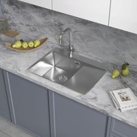 Товар: Кухонная мойка Reflexion Iseo RX2250GD брашированное золото - фото 353 Кухонная мойка Reflexion Iseo RX2250GD брашированное золото — фото 353, Кухонные мойки