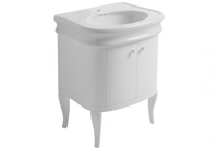 Тумба SIMAS LANTE напольная цвет белый LAM70 — фото 1, Тумбы под раковину