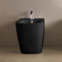 Товар: Биде Artceram A16 напольное с одним отверстием цвет черный матовый ASB002 17 00 - фото 1 Биде Artceram A16 напольное с одним отверстием цвет черный матовый ASB002 17 00 — фото 1, Биде напольные