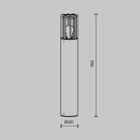 Ландшафтный светильник Outdoor O453FL-01GF — фото 10, Уличное освещение