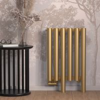 Отопительный радиатор Сунержа Кумир-0 EU50 левый 500х260 4 секции Матовая шампань арт-022-0350-5004 — фото 4, Радиаторы отопления