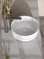 Товар: Agger Sweet смеситель для накладной раковины однорычажный высокий, сатин матовый арт-A2712122 - фото 3 Agger Sweet смеситель для накладной раковины однорычажный высокий, сатин матовый арт-A2712122 — фото 3, Смесители для раковины