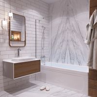 Ванна Gamma 130 арт-Щ0000028715 — фото 8, Акриловые ванны