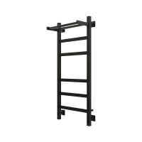 Полотенцесушитель электрический Grota Tela 430х1000 черный Tela 430х1000 RAL9005 EL — фото 6, Электрические полотенцесушители