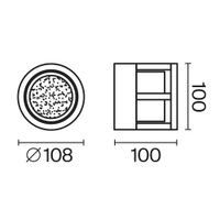 Товар: Настенный светильник (бра) Outdoor O011WL-L6B - фото 9 Настенный светильник (бра) Outdoor O011WL-L6B — фото 9, Уличное освещение