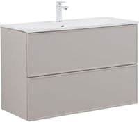 Тумба с раковиной Aquanet Арт 100 цв.бежевый арт-00345814 — фото 1, Тумбы с раковиной