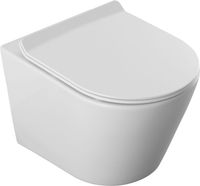 Унитаз подвесной Aquanet ornado белый арт-ATAGO W Short T — фото 4, Подвесные унитазы