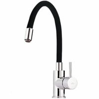 Смеситель для кухни Webert Viper , черный/хром арт-VP920602564 — фото 1, Смесители для кухни