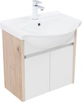 Тумба под раковину Aquanet Сидней 60 дуб кантри/белый арт-00345121 — фото 3, Тумбы под раковину