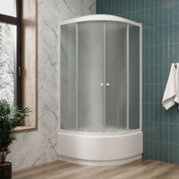 Ограждение VIVA90B N душевое Ceruttispa без поддона (90x90x195) — фото 268, Прямоугольные душевые уголки