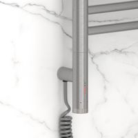 Полотенцесушитель электрический Сунержа Богема 3.1 с полкой 1000х500 МЭМ левый Сатин арт-071-6006-1050 — фото 2, Электрические полотенцесушители