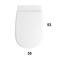 Товар: Унитаз GLOBO DAILY напольный приставной цвет белый DN001BI - фото 3 Унитаз GLOBO DAILY напольный приставной цвет белый DN001BI — фото 3, Приставные унитазы