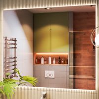 Зеркало с подсветкой VIGO Quadro Comfort 1200 147 — фото 2, Зеркала в ванную комнату