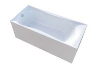 Ванна ВЕГА пустая, литой мрамор 1700х700 01010002 — фото 1, Ванны