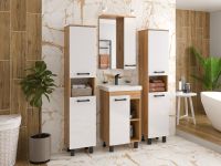 Шкаф-пенал арт-П-Кра-05035-01Пр — фото 7, Пеналы для ванной комнаты