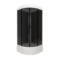 ДК Грэй-Блэк 90*90 В (7 мест+сифон D50) арт-Щ0000067303 — фото 9, Душевые кабины