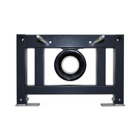 Унитаз импульсный Azario 360х590х380 подвесной, квадратный, быстросъемное сиденье микролифт, монтажная рама в комплекте арт-AZ-101C — фото 11, Подвесные унитазы