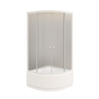 Ограждение VIVA90B N душевое Ceruttispa без поддона (90x90x195) — фото 193, Прямоугольные душевые уголки