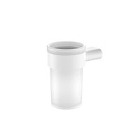 Стакан, нержавеющая сталь, Petite, белый матовый, IDDIS, арт-PETWTSGi45 — фото 3, Стаканы для зубных щеток