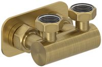 Модуль Модуль Сунержа 2х3/4" угловой EU50 Состаренная латунь арт-051-1538-3434 — фото 3, Комплектующие для полотенцесушителей