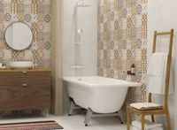 DONNA VANNA Ванна стальная 160x70x40 cм. с опорной подставкой, без ранта, белая орхидея, ВИЗ арт-DV-65901 — фото 3, Стальные ванны