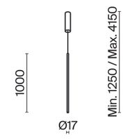 Подвесной светильник Maytoni MOD246PL-L24BK1 — фото 3, Подвесные светильники