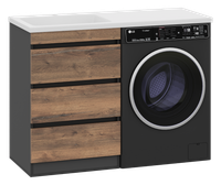 Тумба под раковину арт-П-Кол06060-0113Я — фото 4, Тумбы под раковину