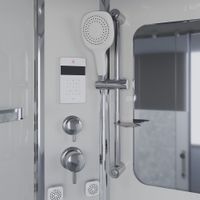 Душевая кабина Niagara Ultra NG-306-01 (90х90х220) низкий поддон(16см),стекло матовое,4 места 3060164 — фото 3, Душевые кабины