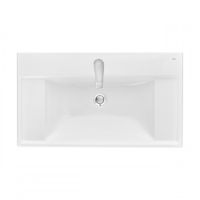 ONA Мебельная раковина 800х460x132 мм из композитного материала, белый, ROCA арт-ZRU9307562 — фото 2, Раковины встраиваемые сверху