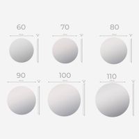 Зеркало с подсветкой VIGO Otti Classic 900 086 — фото 7, Зеркала в ванную комнату