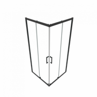 ДШ Фикс-Блэк 90*90, квадрат (2 места) арт-Щ0000067440 — фото 12, Квадратные душевые уголки