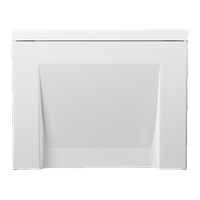 Экран для ванны боковой ALEX BAITLER PT7058H 700х530 мм белый — фото 2, Экраны для ванн