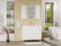 Тумба под раковину арт-П-Атл-01100-0112Я — фото 4, Тумбы под раковину