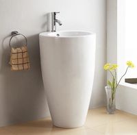 Умывальник CeramaLux арт-B133 — фото 3, Раковины напольные