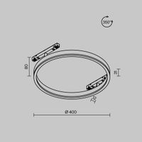 Трековый светильник Technical арт-TR227-2-24W3K-B — фото 9, Трековые светильники