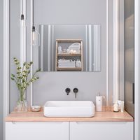 Зеркало с LED-подсветкой SIRIUS (60*80) /AQUA DE MARCO SIR60/80 — фото 7, Зеркала в ванную комнату