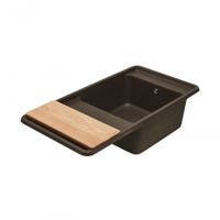 Мойка для кухни Беллис 97 970x510x250 мм, прямоуг., кофе 1A725132BS280 — фото 6, Кухонные мойки