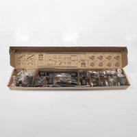 ДШ Фикс-Блэк 90*90, квадрат (2 места) арт-Щ0000067440 — фото 1, Квадратные душевые уголки