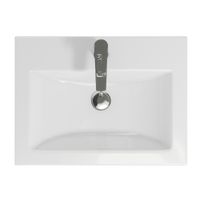 Раковина Cersanit Como , 60 см арт-UM-COM60/1 — фото 4, Раковины встраиваемые сверху