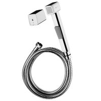 Лейка гигиеническая в комплекте шланг 1.5 м., крепление к стене, хром. LM, арт-LM8089C — фото 1, Гигиенические души