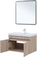 Тумба с раковиной Aquanet Оптима 80 цв. дуб светлый арт-00345361 — фото 10, Тумбы с раковиной