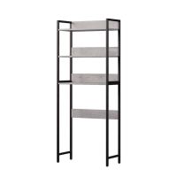 стеллаж Комфорт полки 300 бетон MFR80059BT — фото 1, Стеллажи для ванной комнаты