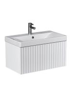 Тумба под раковину VELVEX Compo 700-0-1 (9696) навесная белый глянец tp.COM.9696.70.1Y белый глянец — фото 1, Тумбы под раковину