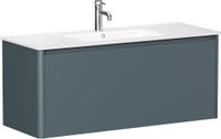Тумба под раковину Allen Brau Gravity 120 1.370015.BGM синий матовый — фото 1, Тумбы под раковину