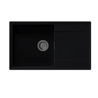 Кухонная мойка Florentina Тоскана 860, цвет черный, арт-17.050.D0860.102 — фото 2, Кухонные мойки