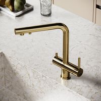 Товар: Смеситель для кухни SANCOS Foster с возможностью подключения фильтра для воды, цвет полированное золото, арт. арт-SC4014ZG - фото 8 Смеситель для кухни SANCOS Foster с возможностью подключения фильтра для воды, цвет полированное золото, арт. арт-SC4014ZG — фото 8, Смесители для кухни