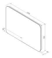 Товар: Зеркало арт-АДХ-02-120/70-14 - фото 4 Зеркало арт-АДХ-02-120/70-14 — фото 4, Зеркала в ванную комнату